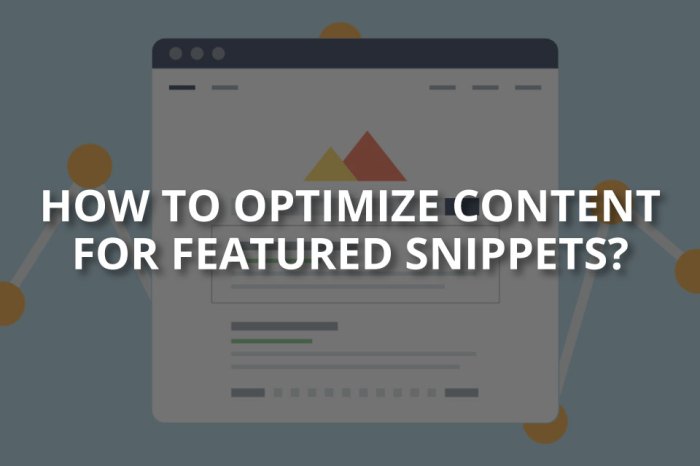 Optimizing for Featured Snippets